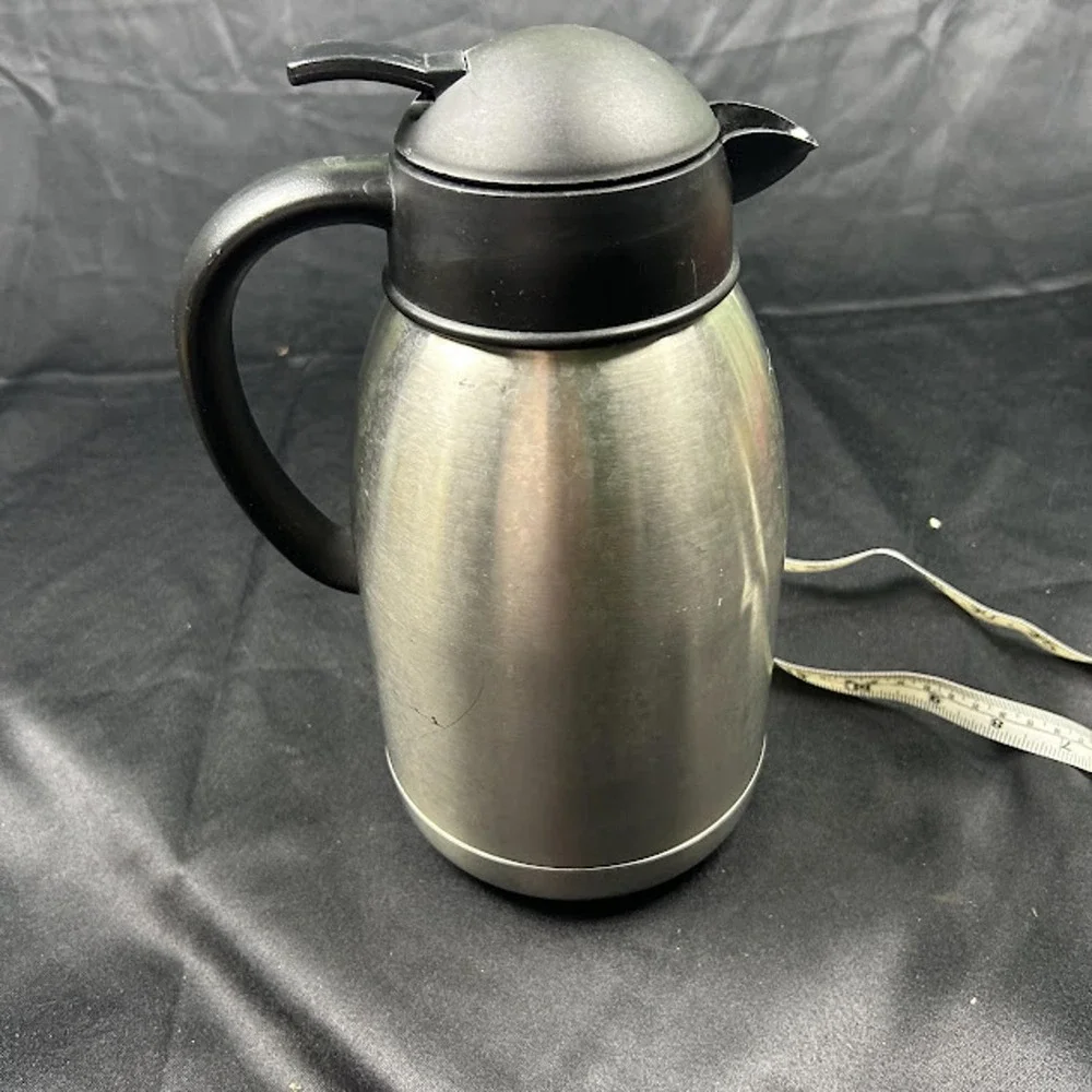 OGGI Thermal Vacuum Insulated Carafe Stainless Steel Serving Carafe